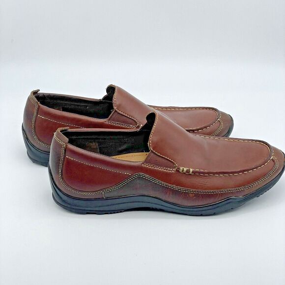 Cole Haan Driving Loafers Leather Air Soles Shoes Men's 8 M Slip On Classiccore - Picture 14 of 16